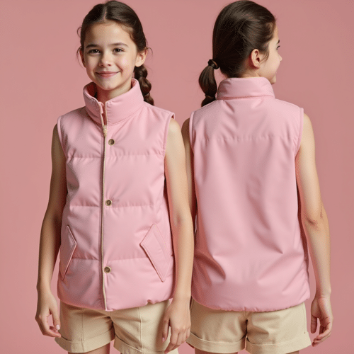 Kids Pink Quilted Vest - kids pink quilted vest 1 kids pink quilted vest