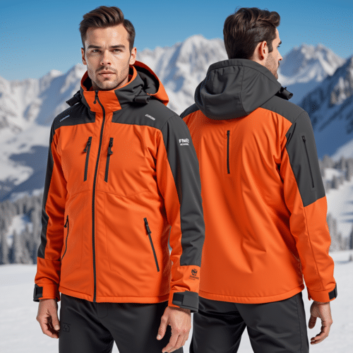 Men's technical outdoor ski jacket 1 Men's technical outdoor ski jacket
