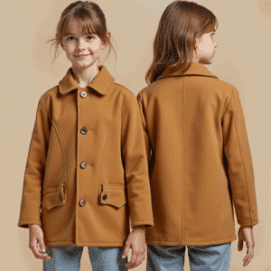 children's camel coat for girls