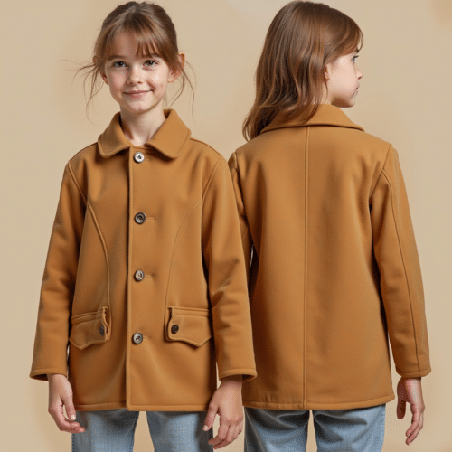 children's camel coat for girls