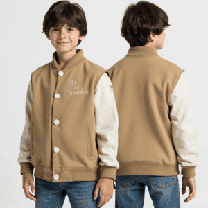 children's two-tone varsity jacket