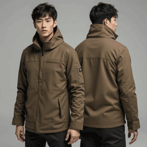 outdoor windproof softshell jacket