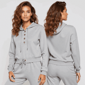 cropped hoodie loungewear set joggers