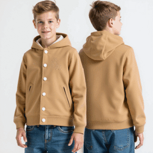 tan hooded jacket for kids