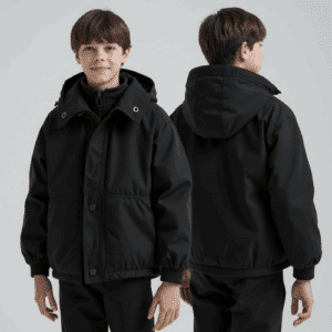 kids weatherproof hooded jacket