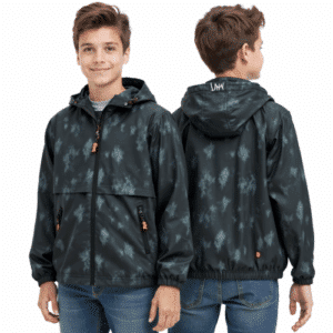 lightweight hooded jacket for youth