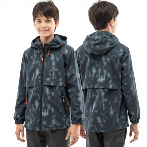 youth tie-dye hooded jacket 1 youth tie-dye hooded jacket