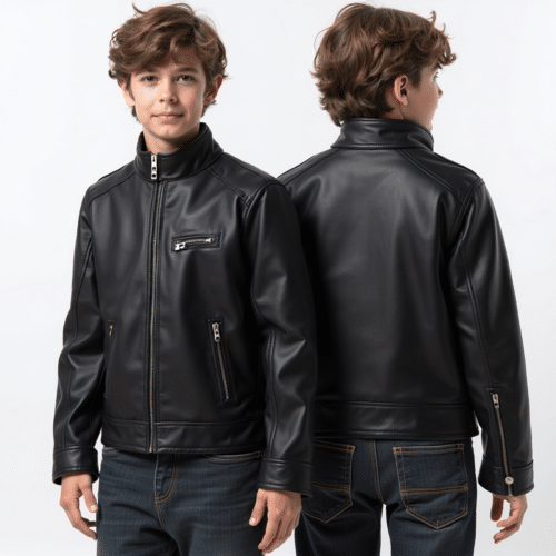 boys black faux leather jacket - Youth Streetwear 1 boys black faux leather jacket