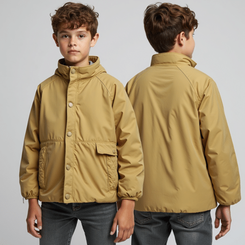 khaki weatherproof jacket for kids - Outdoor Casual Coat 1 khaki weatherproof jacket for kids
