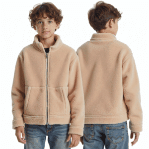 children's zip-up fleece jacket