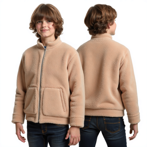 kids sherpa fleece jacket - Cozy Winter Wear by Eton 1 kids sherpa fleece jacket