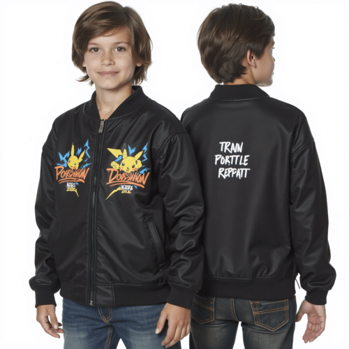 Pokémon Pikachu kids bomber jacket 1 Pokémon Pikachu kids bomber jacket