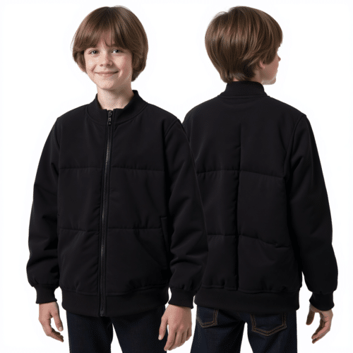 Boys quilted bomber jacket 1 boys quilted bomber jacket