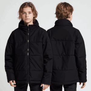 youth black puffer jacket