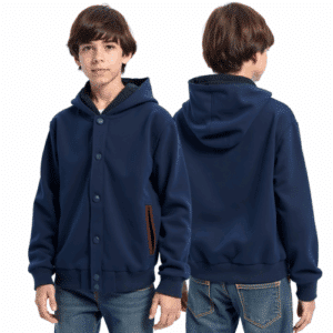 children's navy hooded jacket