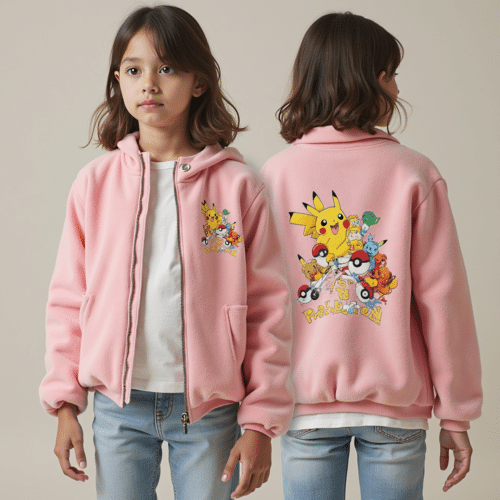 Pokémon fleece jacket for kids