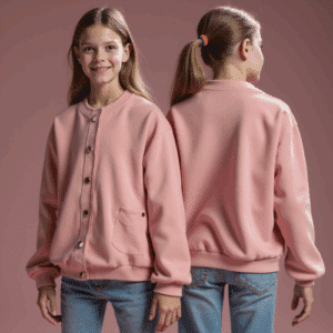 children's casual pink jacket