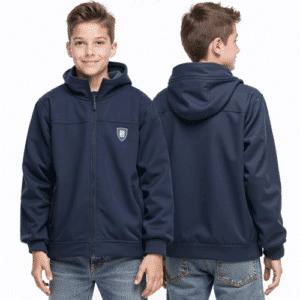 navy hooded jacket for boys