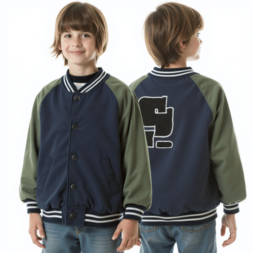 children's navy olive varsity jacket 1 children's navy olive varsity jacket