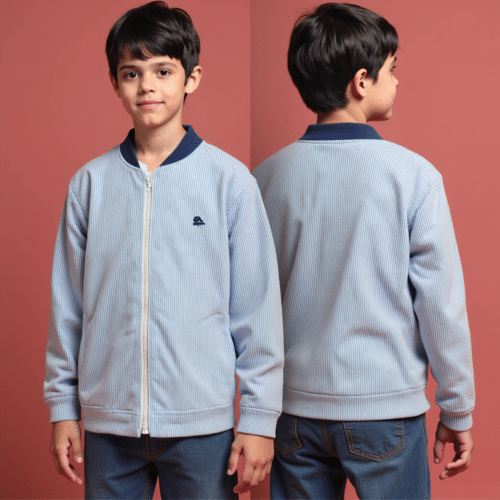 boys light blue zip-up jacket 1 boys light blue zip-up jacket