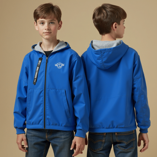 royal blue boys hooded jacket 1 royal blue boys hooded jacket
