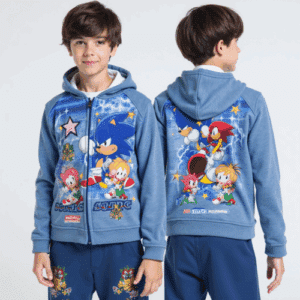 Sonic themed kids hoodie and pants