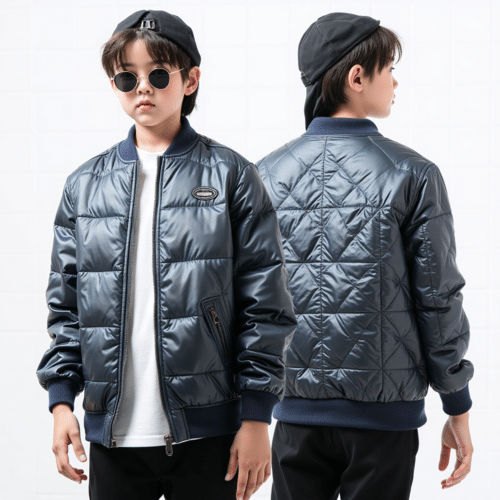padded bomber jacket for kids | Eton Garment Edition 1 padded bomber jacket for kids