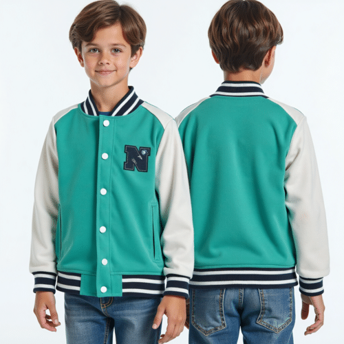 Teal varsity jacket for kids 1 teal varsity jacket for kids