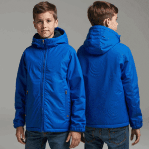 water resistant hooded jacket for boys