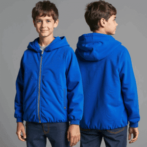 blue hooded jacket for kids