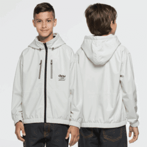 kids hooded jacket water resistant